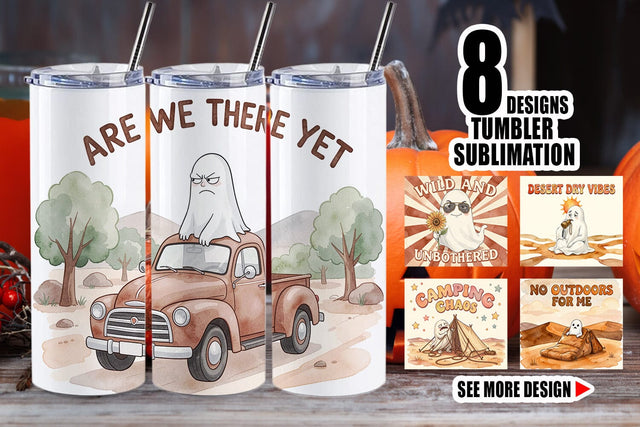Tumbler 70s Miserable Desert Ghost Sublimation artnoy 