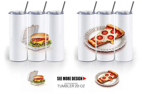 Tumbler 90s Snack Nostalgia Sublimation artnoy 