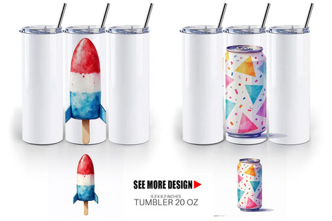 Tumbler 90s Snack Nostalgia Sublimation artnoy 