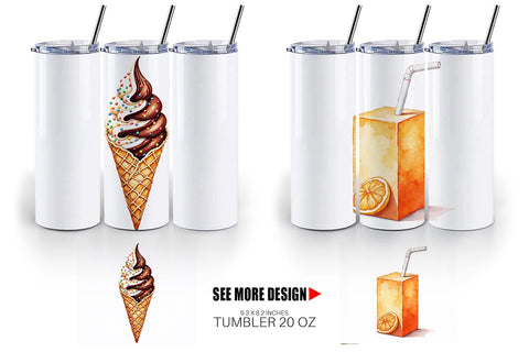 Tumbler 90s Snack Nostalgia Sublimation artnoy 