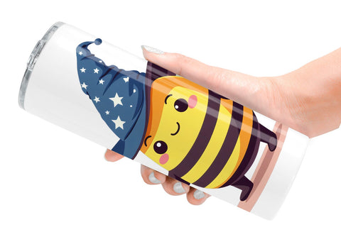Tumbler Adorable Bee Sublimation artnoy 