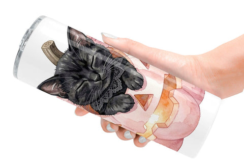 Tumbler Adorable Spooky Coquette Animals Sublimation artnoy 
