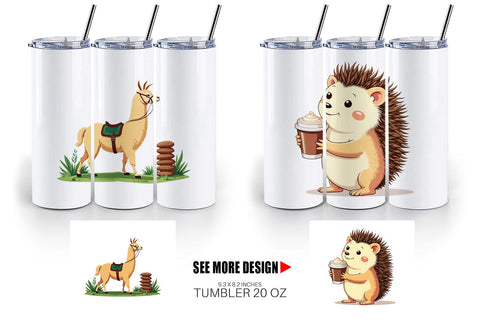 Tumbler Animal Finest Brew Sublimation artnoy 
