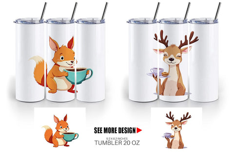 Tumbler Animal Finest Brew Sublimation artnoy 