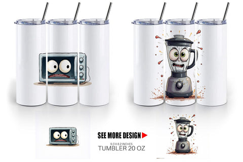 Tumbler Annoyed Appliances Sublimation artnoy 