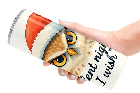 Tumbler Anti Christmas Grumpy Sublimation artnoy 
