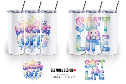 Tumbler Anti Hustle Rest Sublimation artnoy 