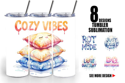 Tumbler Anti Hustle Rest Sublimation artnoy 
