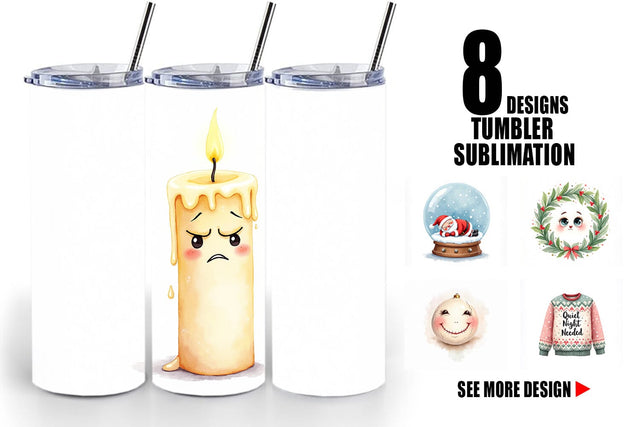 Tumbler Anti Social Sublimation artnoy 