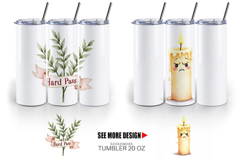 Tumbler Anti Social Sublimation artnoy 