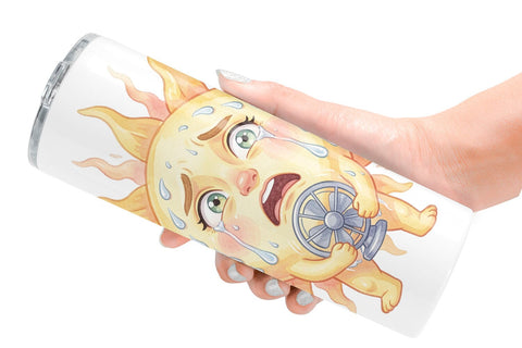 Tumbler Anxious Space Rocket and Planet Sublimation artnoy 