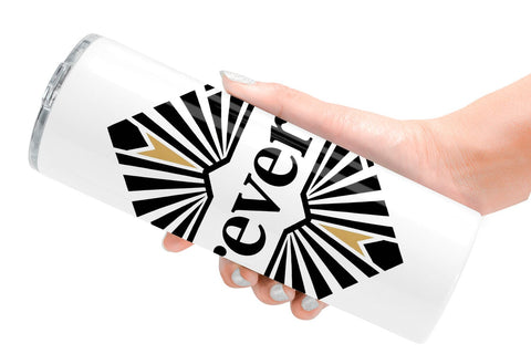 Tumbler Art Deco Valentine Elegant Quotes Sublimation artnoy 