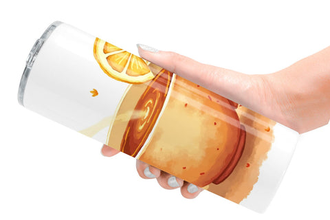 Tumbler Autumn Drinks Sublimation artnoy 