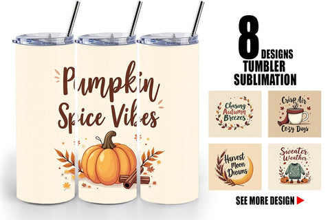 Tumbler Autumn Glow Quotes Sublimation artnoy 