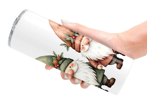 Tumbler Autumn Gnome Friends Sublimation artnoy 
