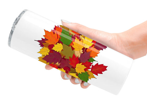 Tumbler Autumn Leaves Sublimation artnoy 