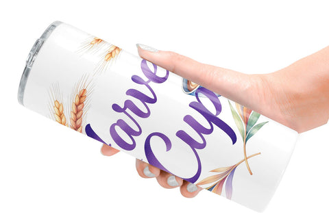 Tumbler Autumn Pumpkin Spice Quotes Sublimation artnoy 