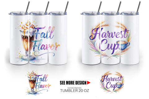 Tumbler Autumn Pumpkin Spice Quotes Sublimation artnoy 