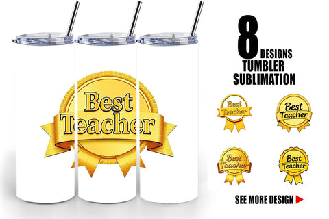 Tumbler Award Ribbon Sublimation artnoy 