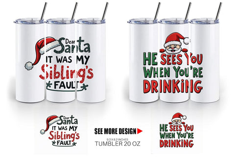 Tumbler Awkward Family Christmas Quotes Sublimation artnoy 