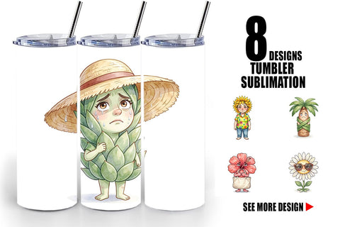 Tumbler Awkward Introvert Mom Flora Sublimation artnoy 