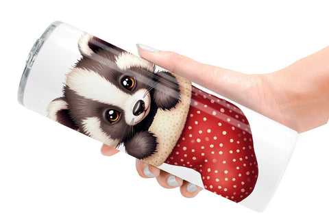 Tumbler Awkward Nordic Woodland Sublimation artnoy 