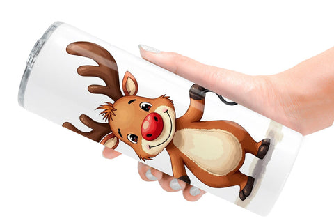 Tumbler Awkward Reindeer Academy Sublimation artnoy 