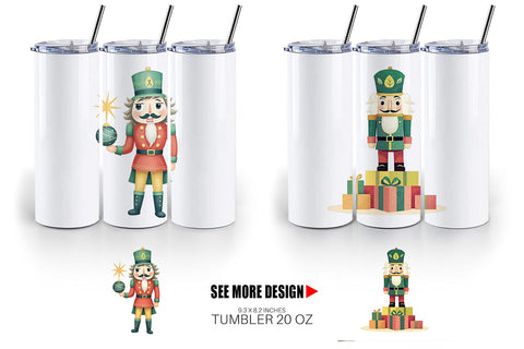 Tumbler Baby Nutcracker Fun Sublimation artnoy 