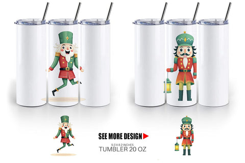 Tumbler Baby Nutcracker Fun Sublimation artnoy 