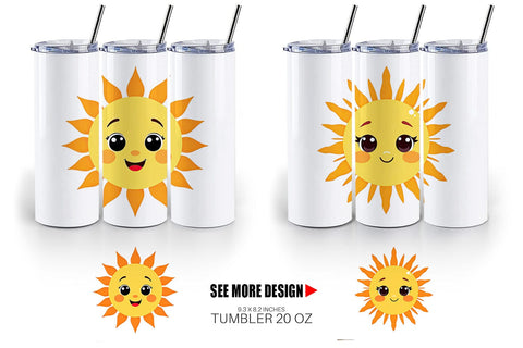 Tumbler Baby Sun Sublimation artnoy 