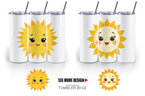 Tumbler Baby Sun Sublimation artnoy 