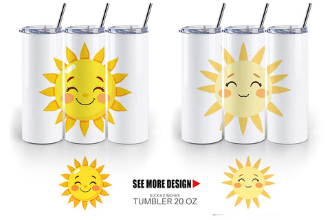 Tumbler Baby Sun Sublimation artnoy 