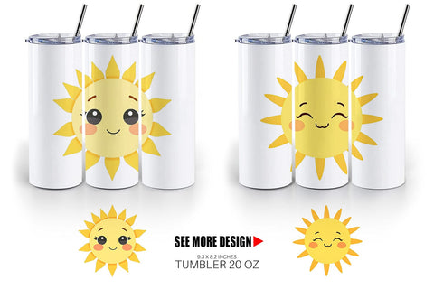 Tumbler Baby Sun Sublimation artnoy 