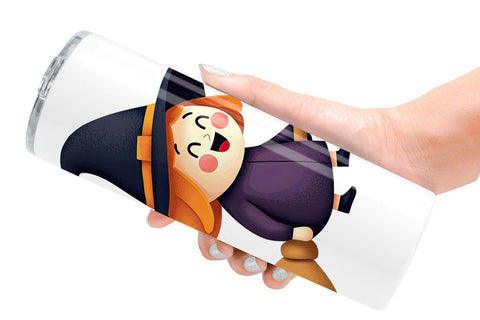 Tumbler Baby Witch Halloween Sublimation artnoy 