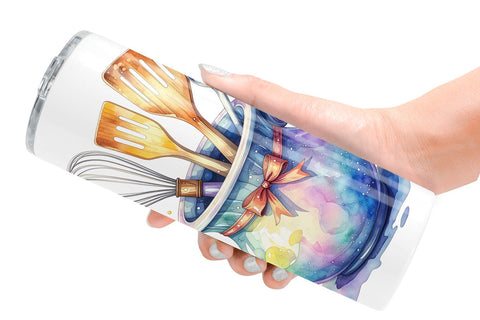 Tumbler Baking Queen Kitchen Sublimation artnoy 