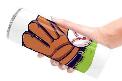 Tumbler Baseball Glove Sublimation artnoy 
