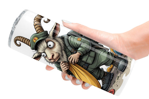 Tumbler Battlefield Critters Sublimation artnoy 