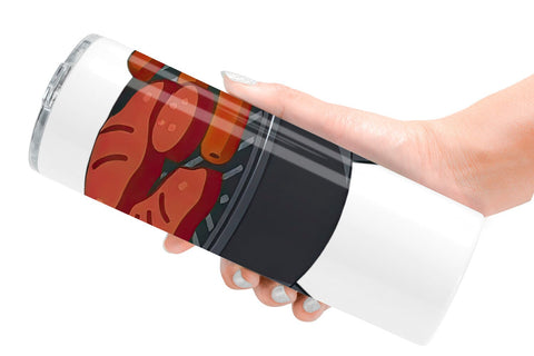 Tumbler BBQ Grill Sublimation artnoy 