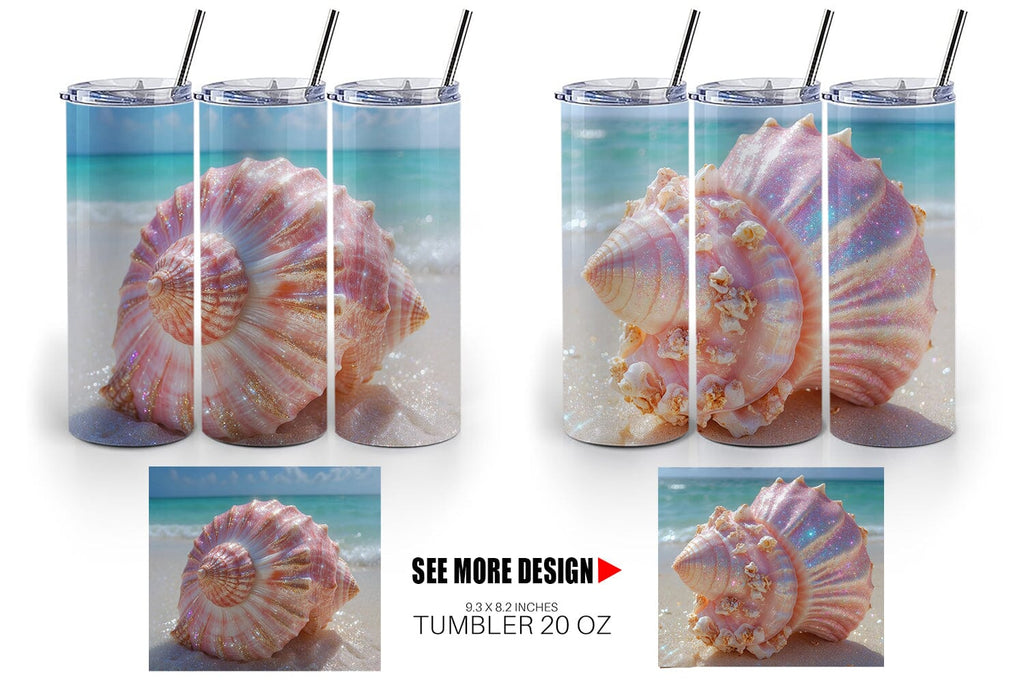 Tumbler Beach Shell - So Fontsy