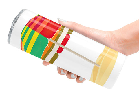 Tumbler Beach Umbrella Sublimation artnoy 