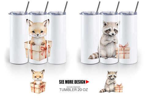 Tumbler Birthday Baby Beasts Sublimation artnoy 