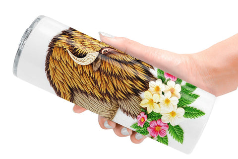 Tumbler Bison Embroidery Sublimation artnoy 