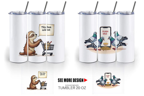 Tumbler Black Friday Frenzy Sublimation artnoy 