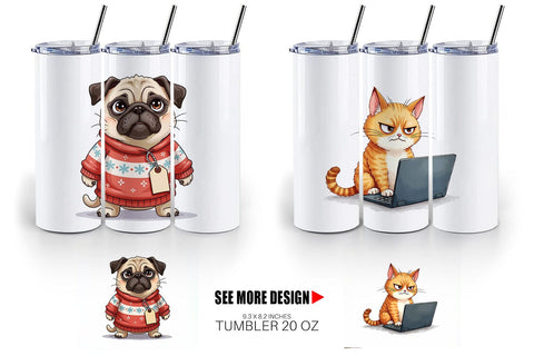 Tumbler Black Friday Frenzy Sublimation artnoy 