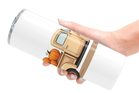 Tumbler Boho Farm Trucks Sublimation artnoy 