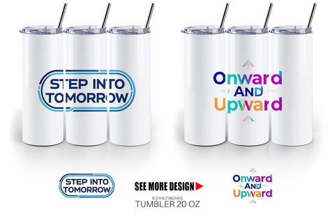 Tumbler Bold Action Graduation Quotes Sublimation artnoy 