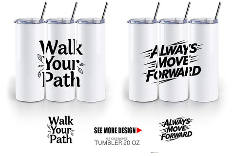 Tumbler Bold Action Graduation Quotes Sublimation artnoy 