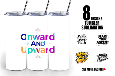 Tumbler Bold Action Graduation Quotes Sublimation artnoy 