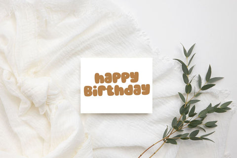 Tumbler Bubble - Retro Bubble Font Font Masyafi Studio 