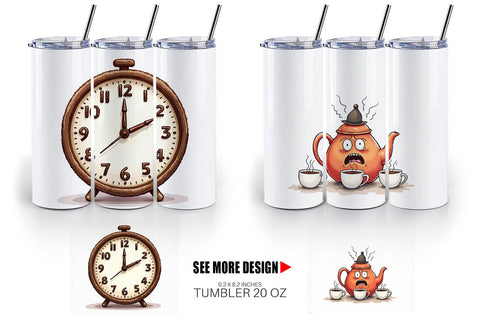 Tumbler Caffeine Commerce Sublimation artnoy 